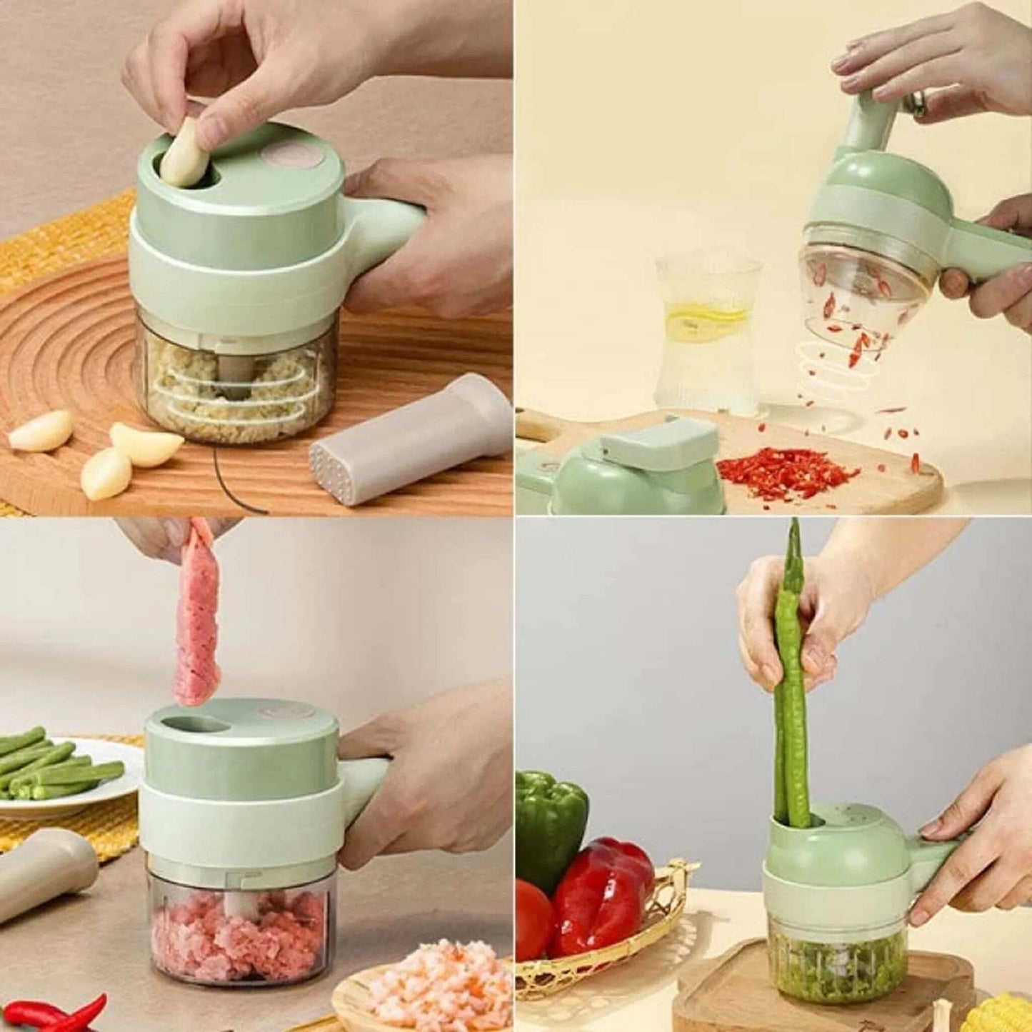 Automatic Chopper for Cooking Preparations