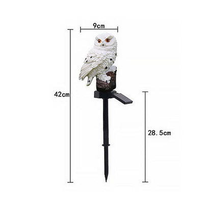 OwlGlow Solar-Powered Garden Decor